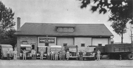 Our original team at Meyer Oil back in 1945.